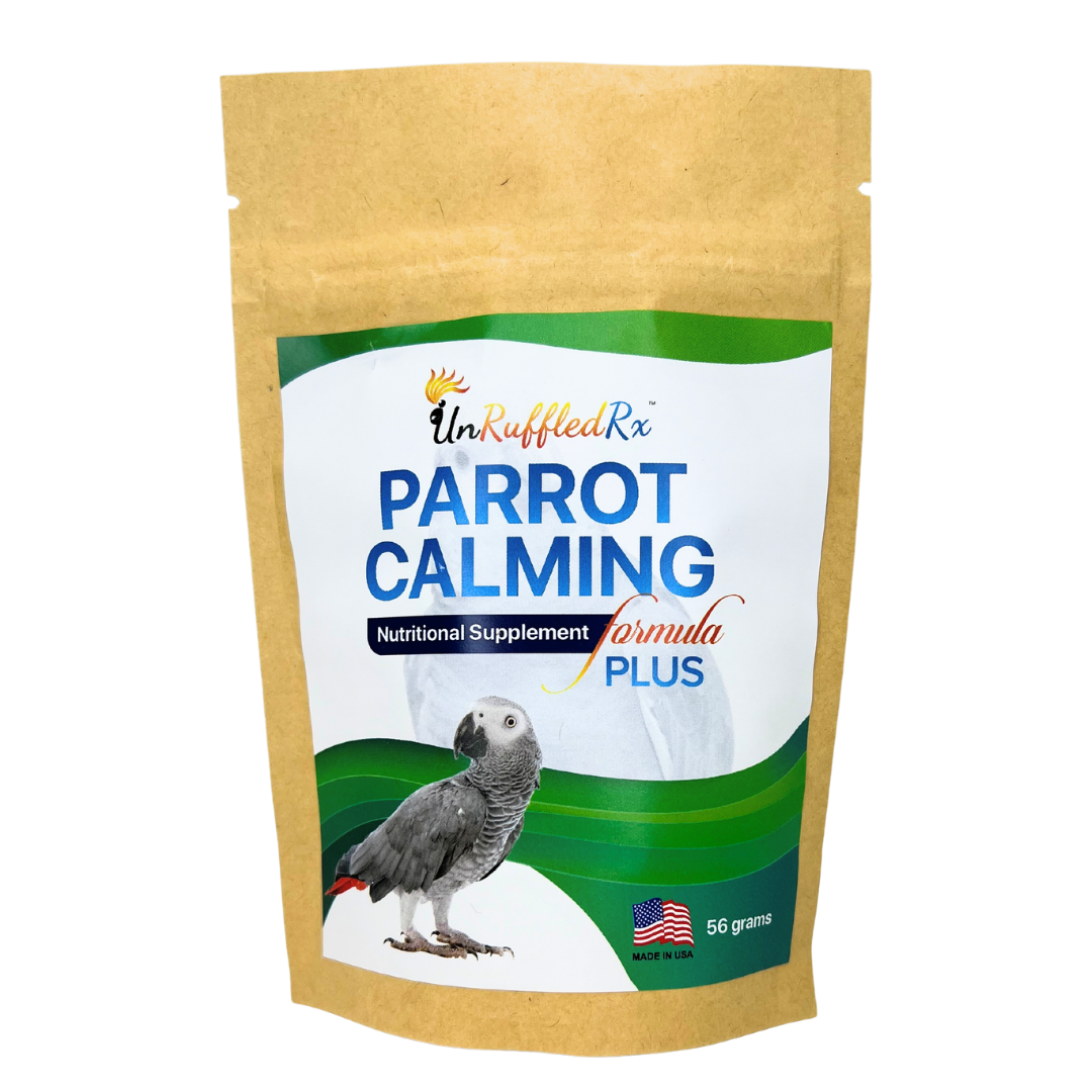 UnRuffledRx Parrot Calming Formula, 56 Gm, for bird anxiety