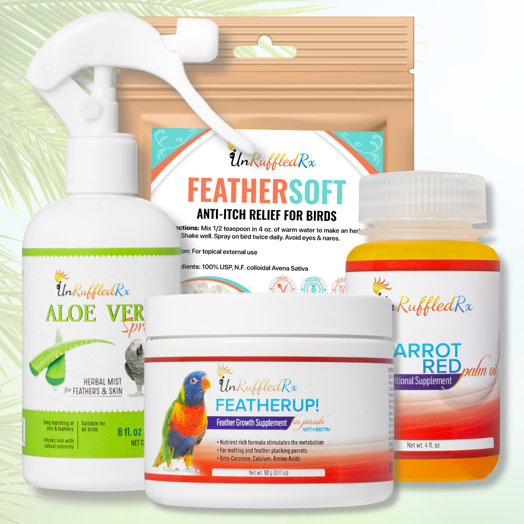 Scratching Bird Bundle for Healthy Skin & Feathers